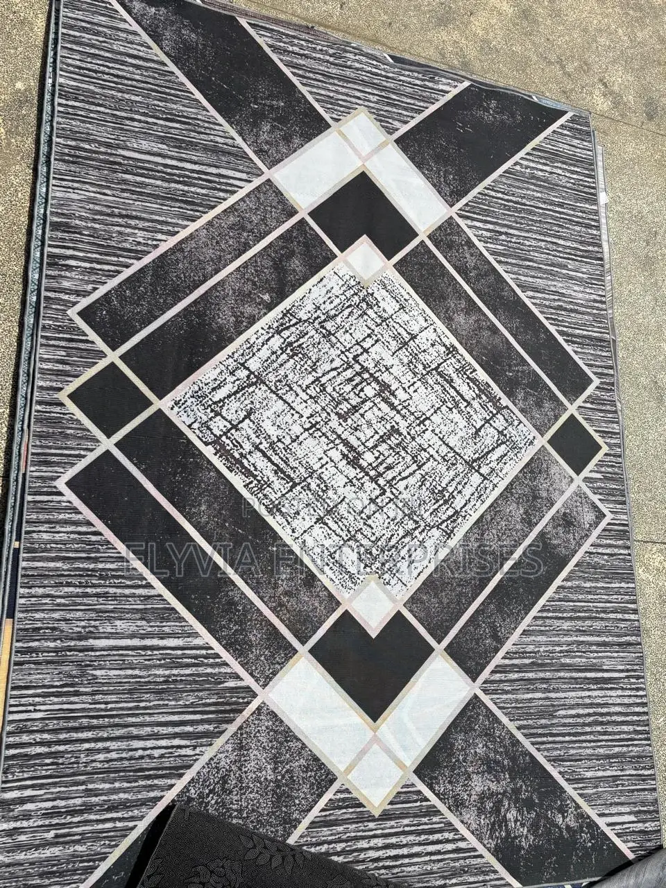 Geometric 3D Area Rug