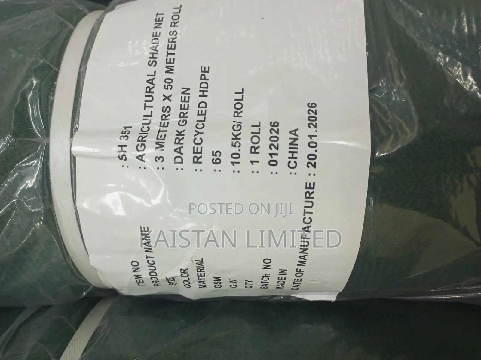 Scaffolding Safety Net 3m X 50m – Construction Net
