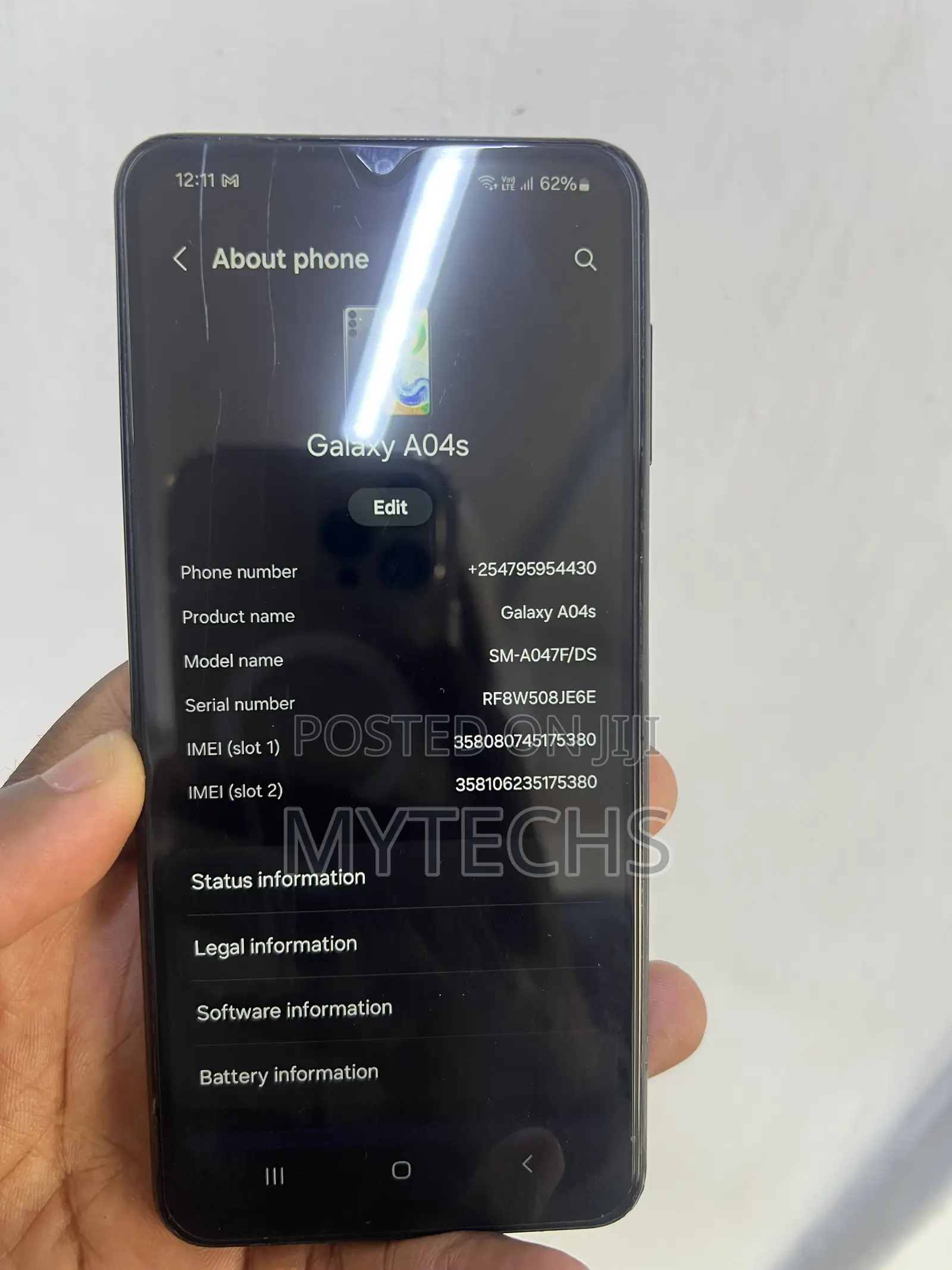 Samsung Galaxy A04s 128 GB Black
