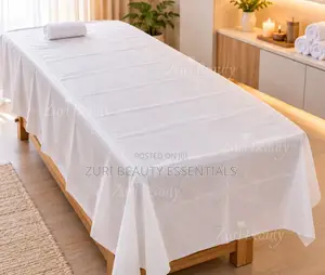 5pc Disposable Oil-Free Spa Bedsheet (White)