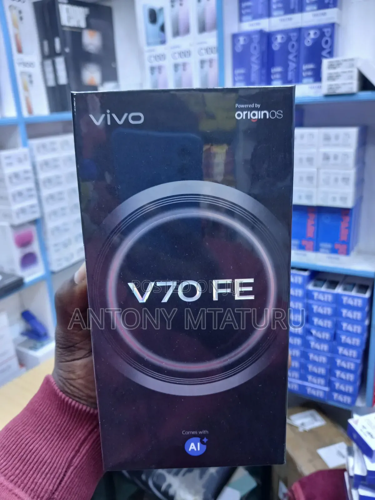 New Vivo V70 256 GB Gray