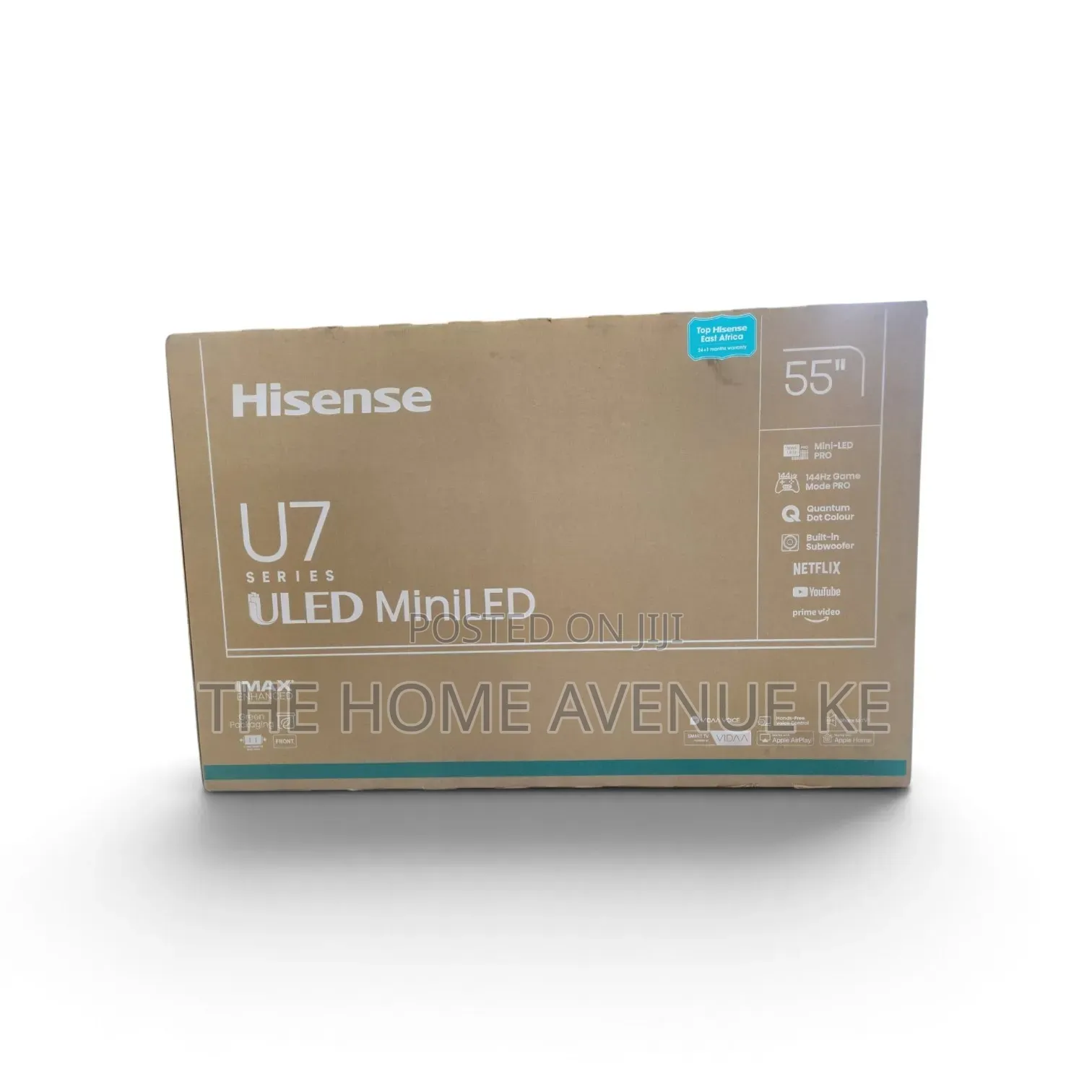 Hisense 55" Inches U7 Series ULED Mini-Led Pro VIDAA TV