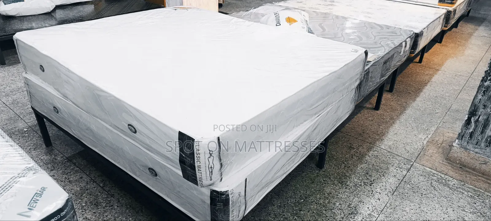 Hot Sale! Pure White Orthopedic Spring Mattresses. Free Delivery!