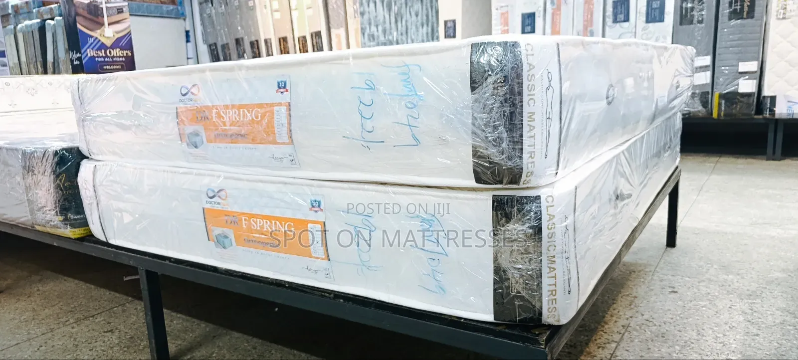 Hot Sale! Pure White Orthopedic Spring Mattresses. Free Delivery!