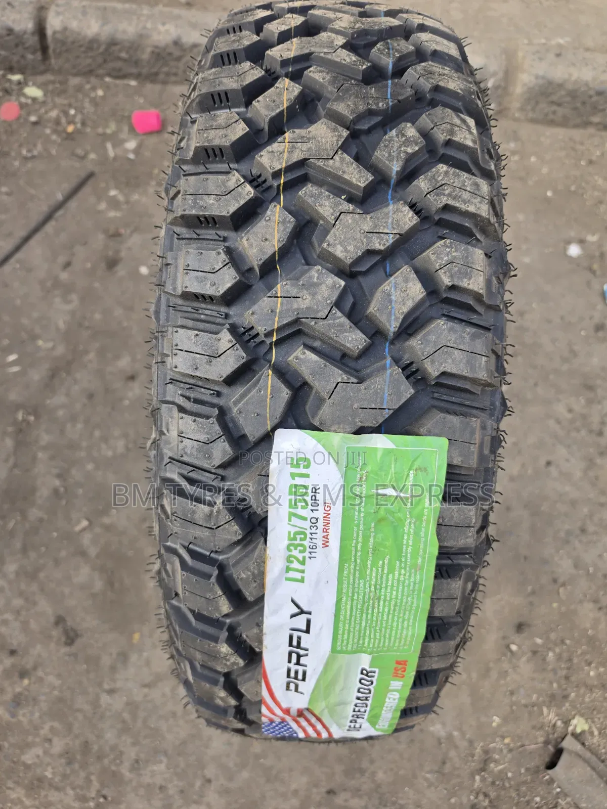 235 /75 R15 Perfly Tires (Mud Terrain)