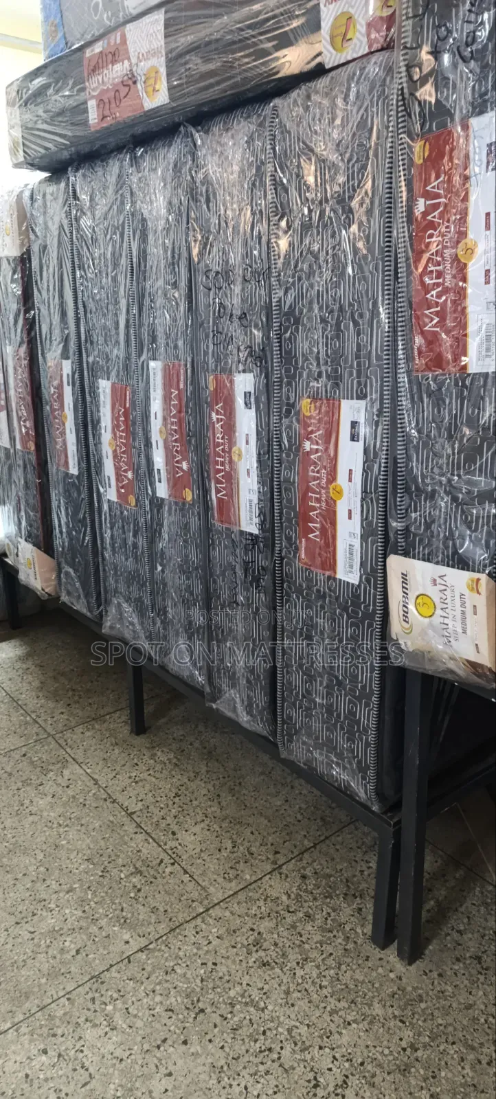 5X6X10 Bobmil Maharaja Foam Mattress 7years Warranty. Free Delivery!