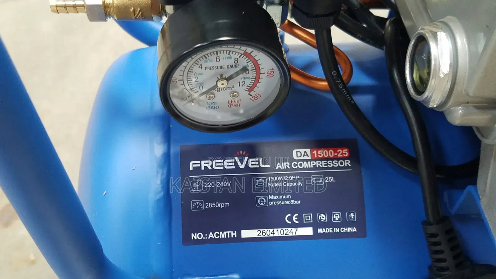 Freevel 25l Air Compressor. Electric Air Compressor