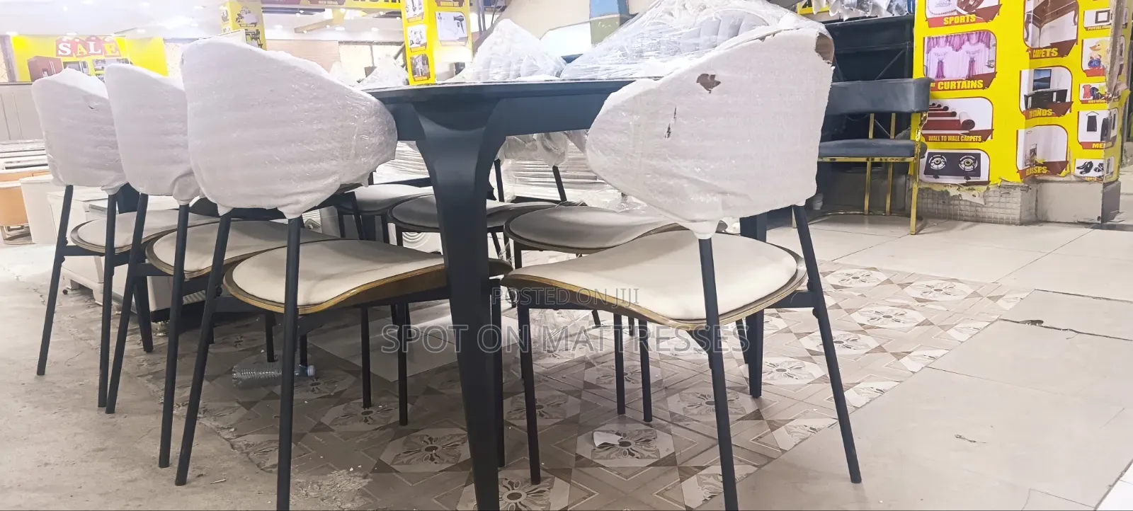 Offer! Classic and Sleek! 8-Seater Dining Set. Enjoy Free Delivery!