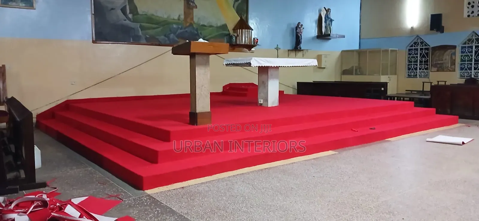 Heavy Duty Red Carpets Heavy Duty Red Carpets for Modern Churches