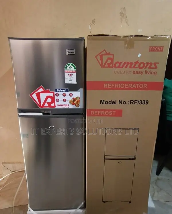 Ramtons 138 Litres Double Door Refrigerator