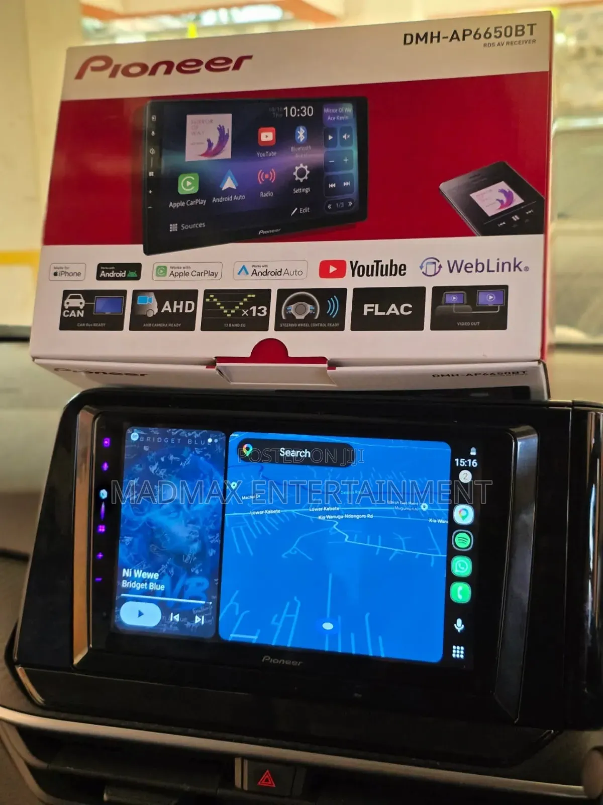 Pioneer DMH-Ap6650Bt Head Unit