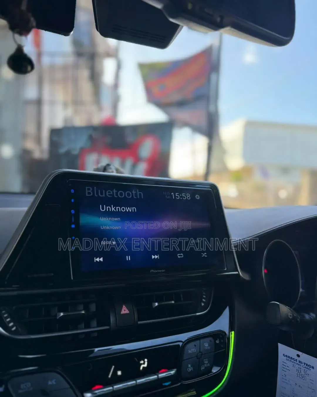 Toyota CHR Head Unit Upgrade Pioneer DMH-Ap6650bt Receiver