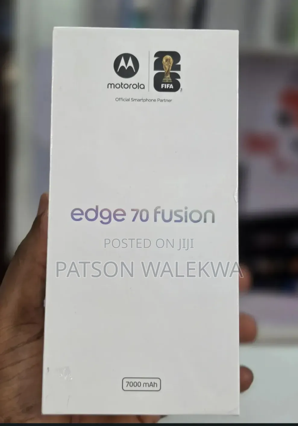 New Motorola Edge 70 Fusion 256 GB Black