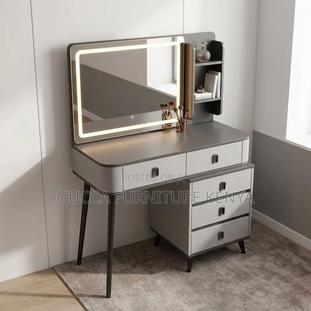 Dressing Table With Led and Mirror