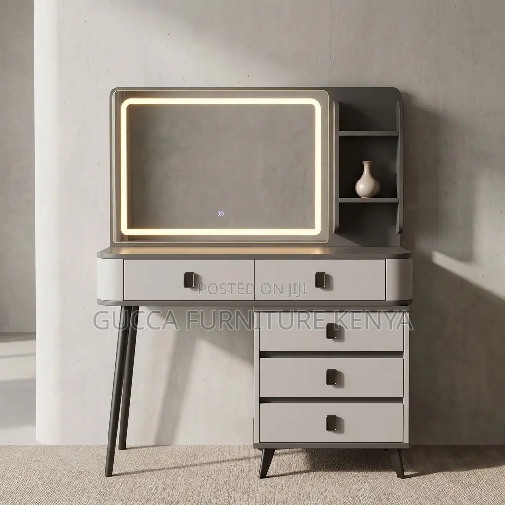 Dressing Table With Led and Mirror