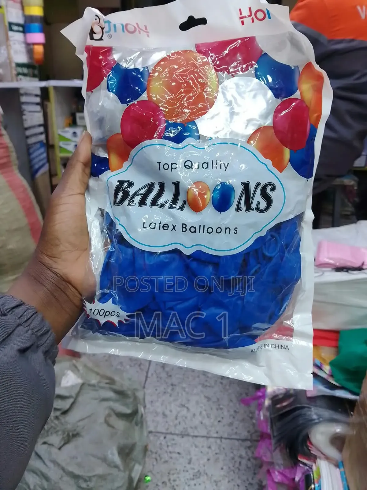 Latex Balloons 100pcs – Assorted Colours
