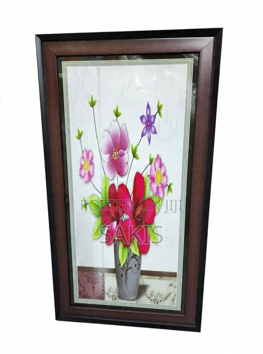 30 X 60 Fancy Wood Frane Art! Free Delivery