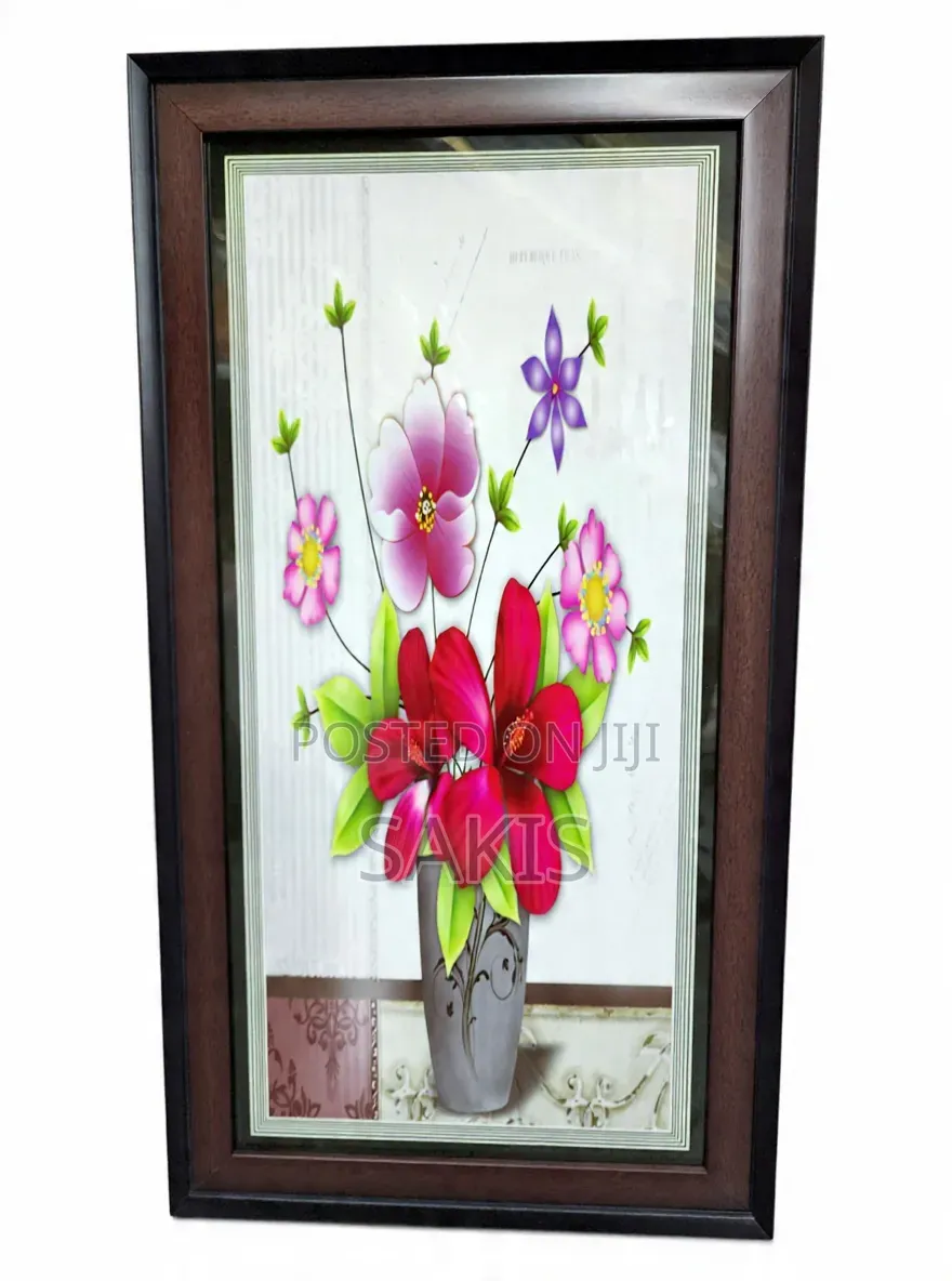 30 X 60 Fancy Wood Frane Art! Free Delivery