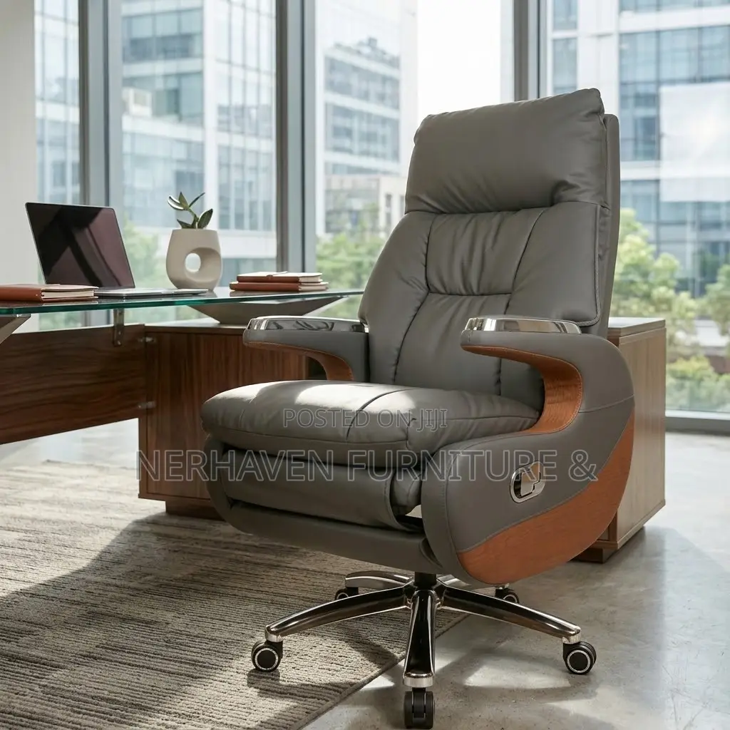 Director Recliner Office Chair – Executive High-Back Office Seat