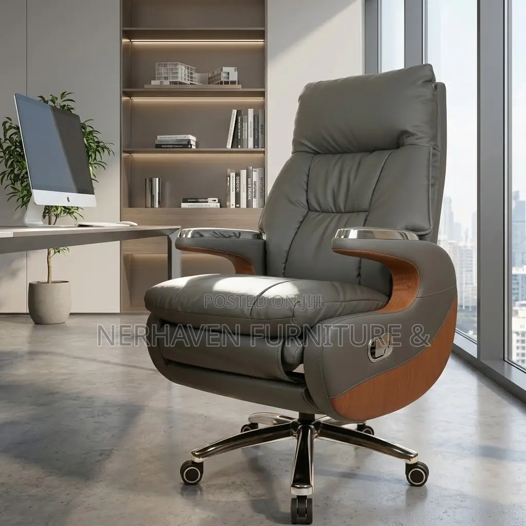 Director Recliner Office Chair – Executive High-Back Office Seat