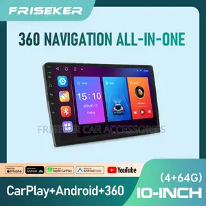 Friseker 360 Navigation All-in-One 10-Inch | 4gb+64gb