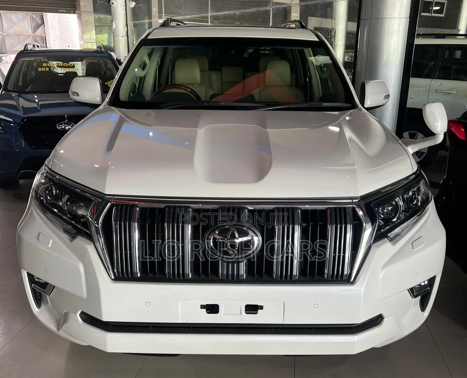 Toyota Land Cruiser Prado 2021 White