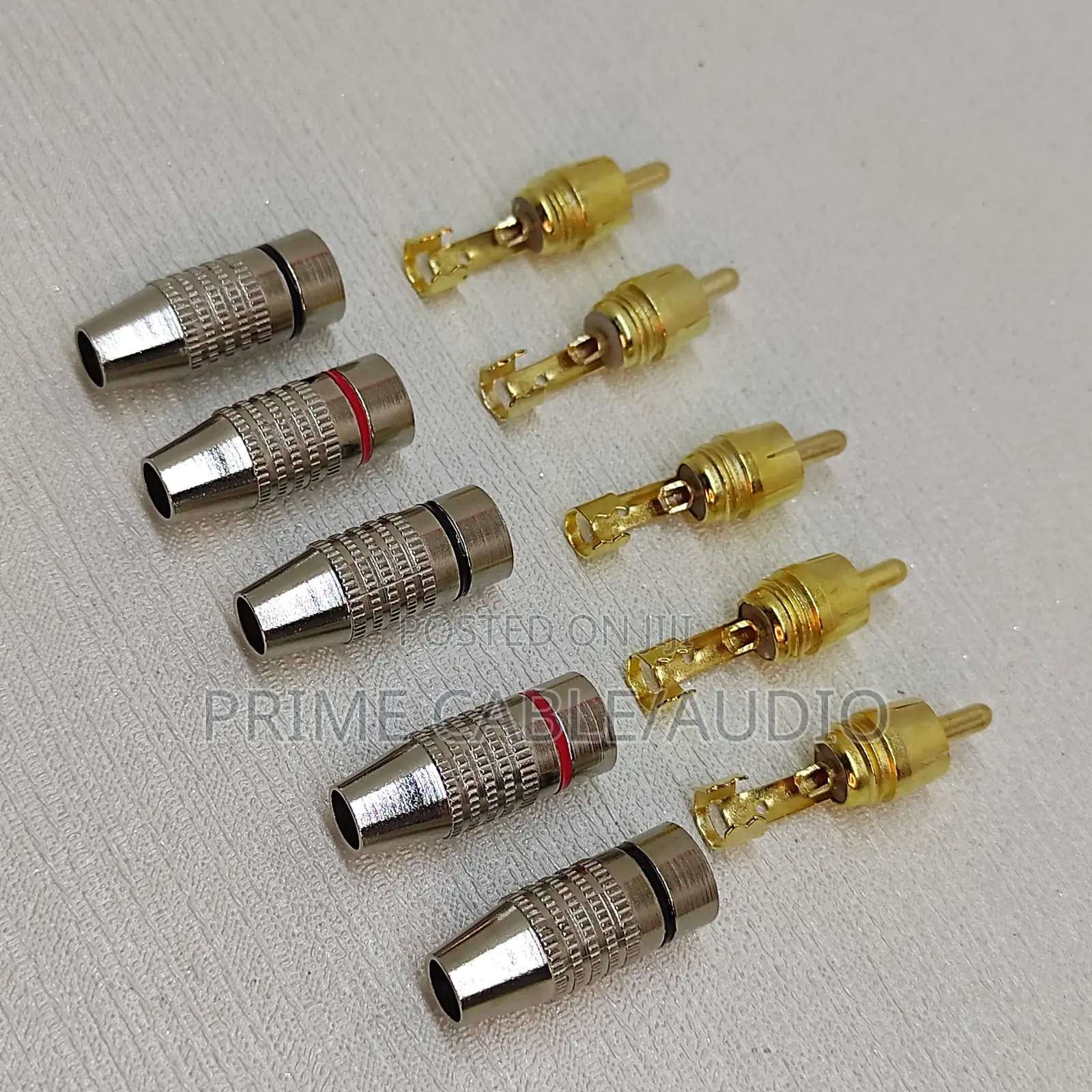 RCA Jack – High Quality Audio Rcas for Car Stereo & Amplifier(10pcs)