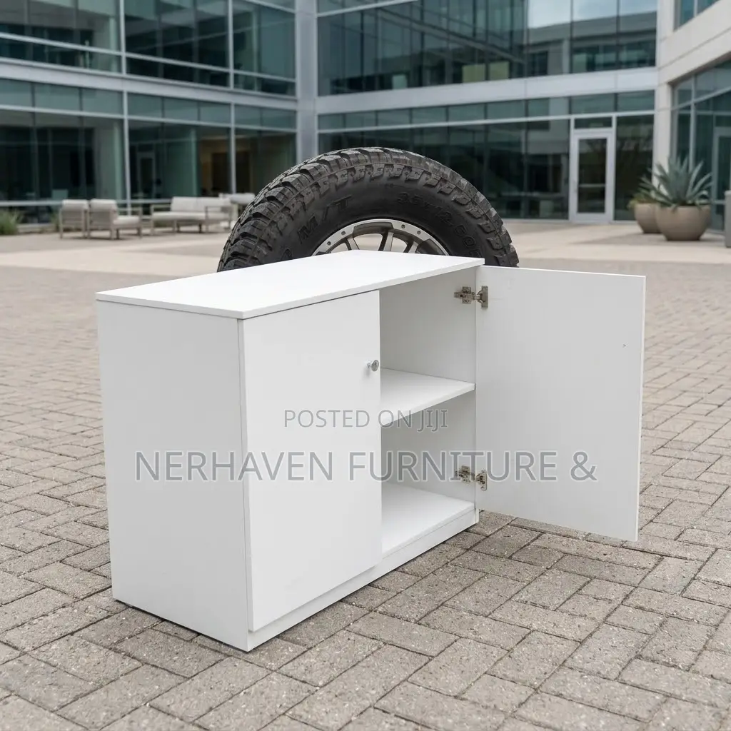 Office Storage Credenza – Spacious Office Organization Cabinet
