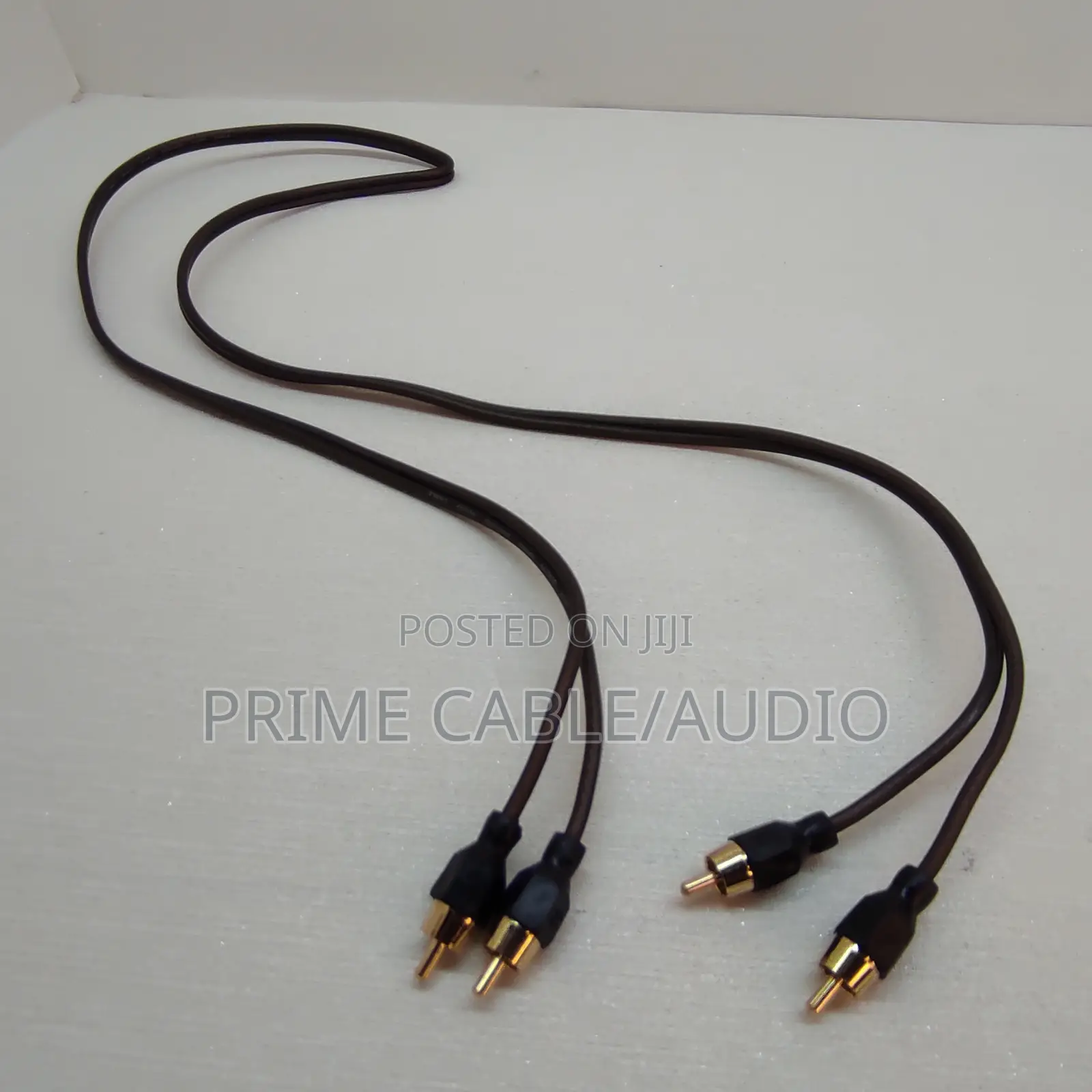 RCA Cable 1.2Mtrs– High Quality Audio Cable for Car Stereo & Amplifier