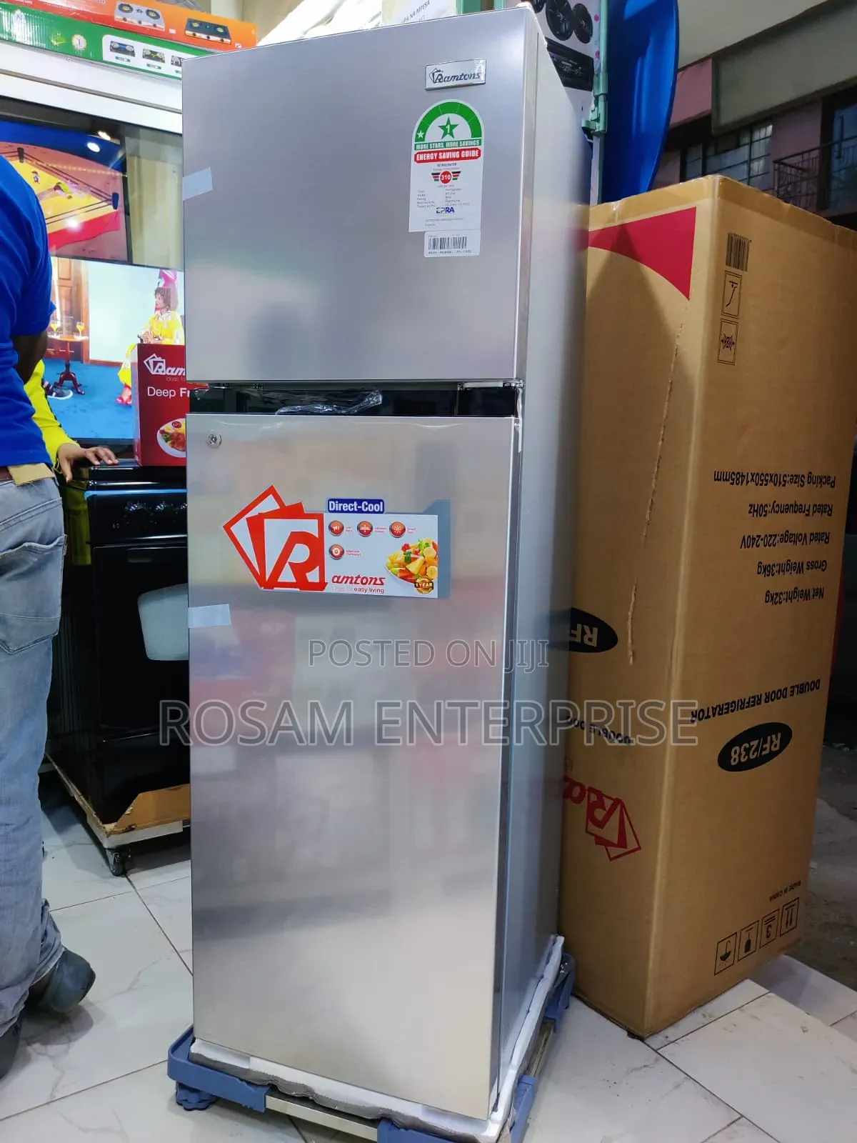 Ramtons 173Litres Fridge