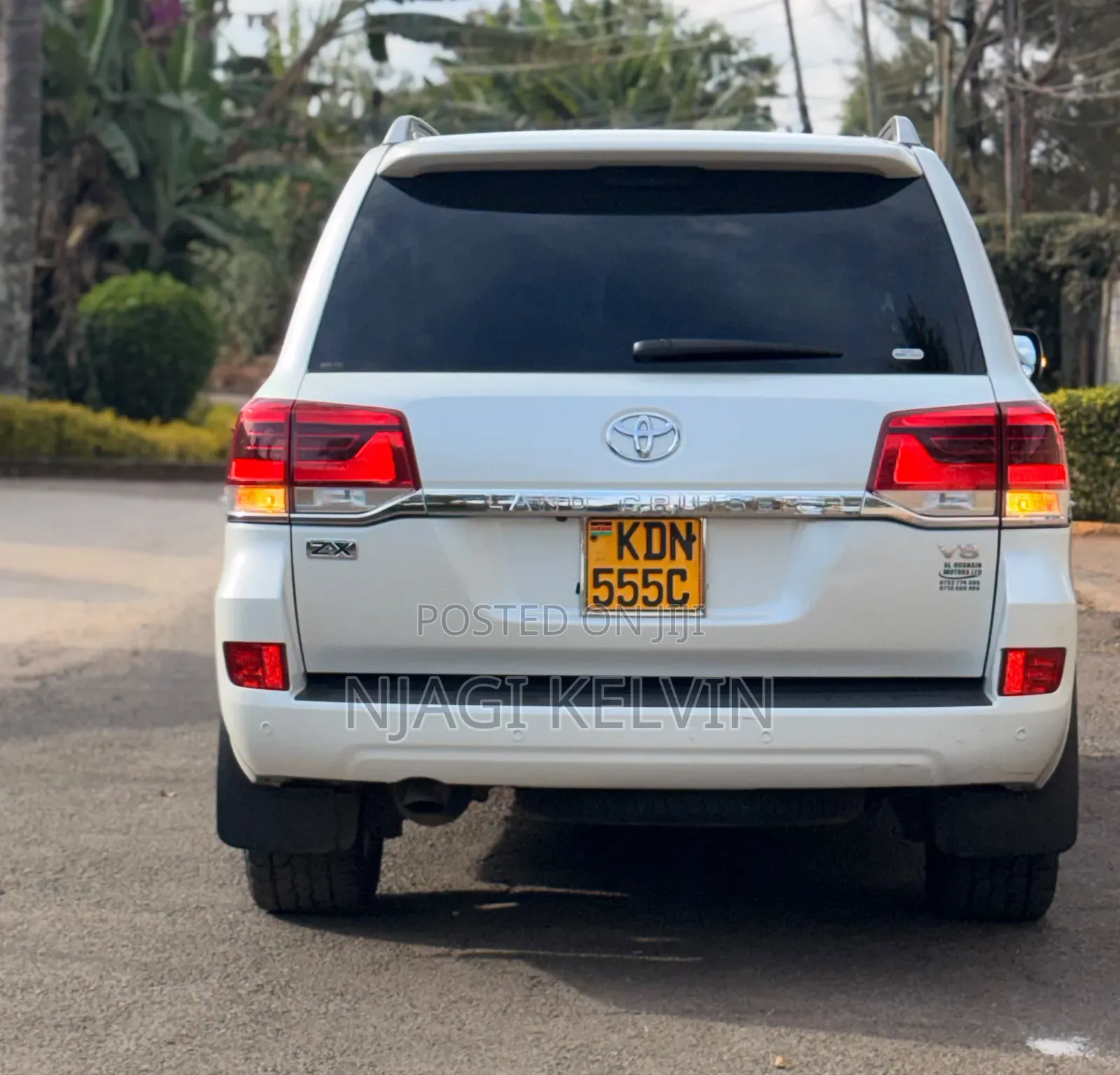 Toyota Land Cruiser 4.6 V8 ZX 2016 White