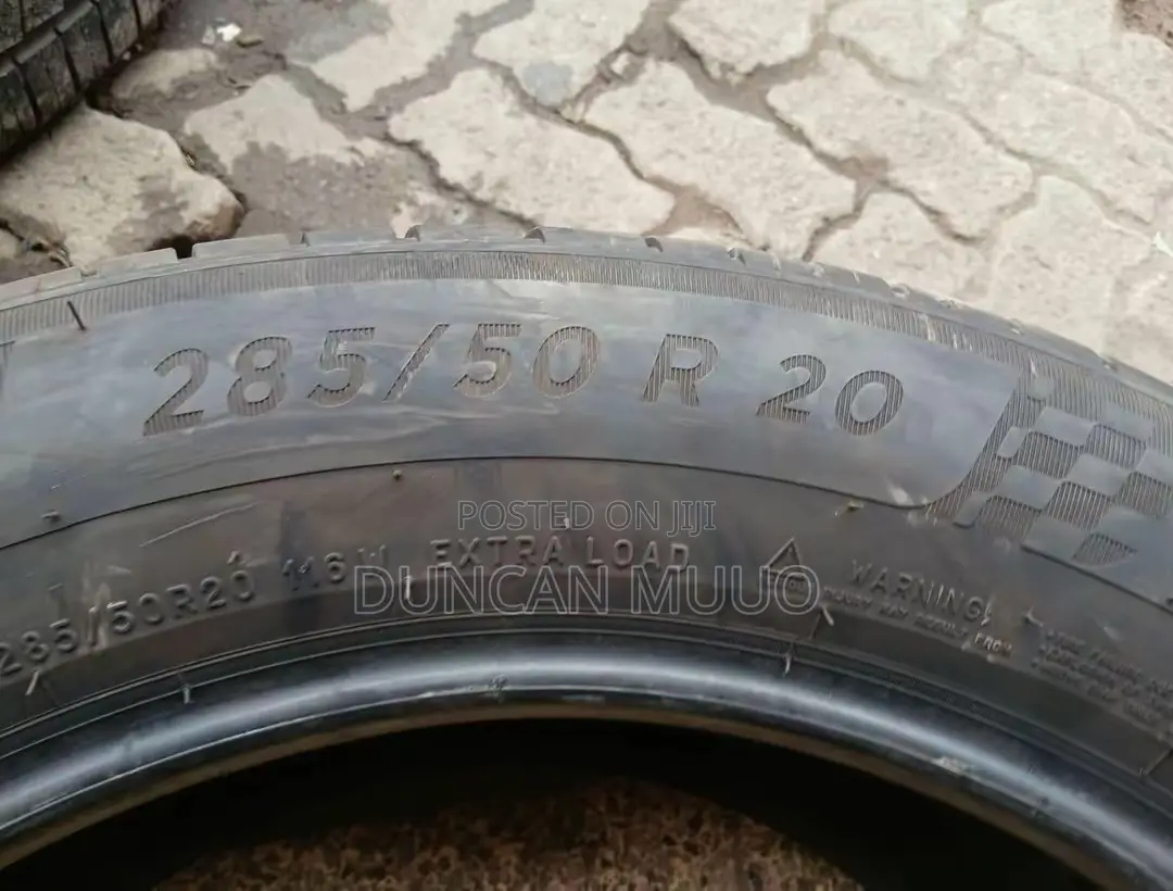 Slightly Used 285/50 R20 - Michelin Tyres