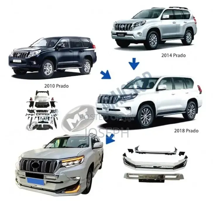 Prado J150/160/165 Front and Rear Bumper Kit