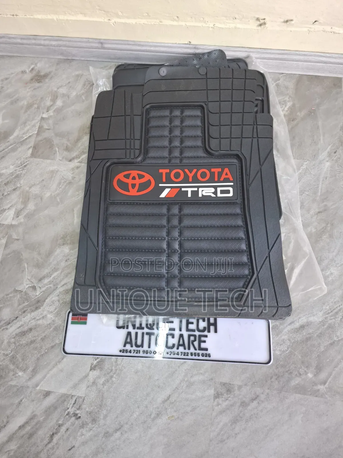 5Pcs 3D Toyota Rubber Car Floor Mats