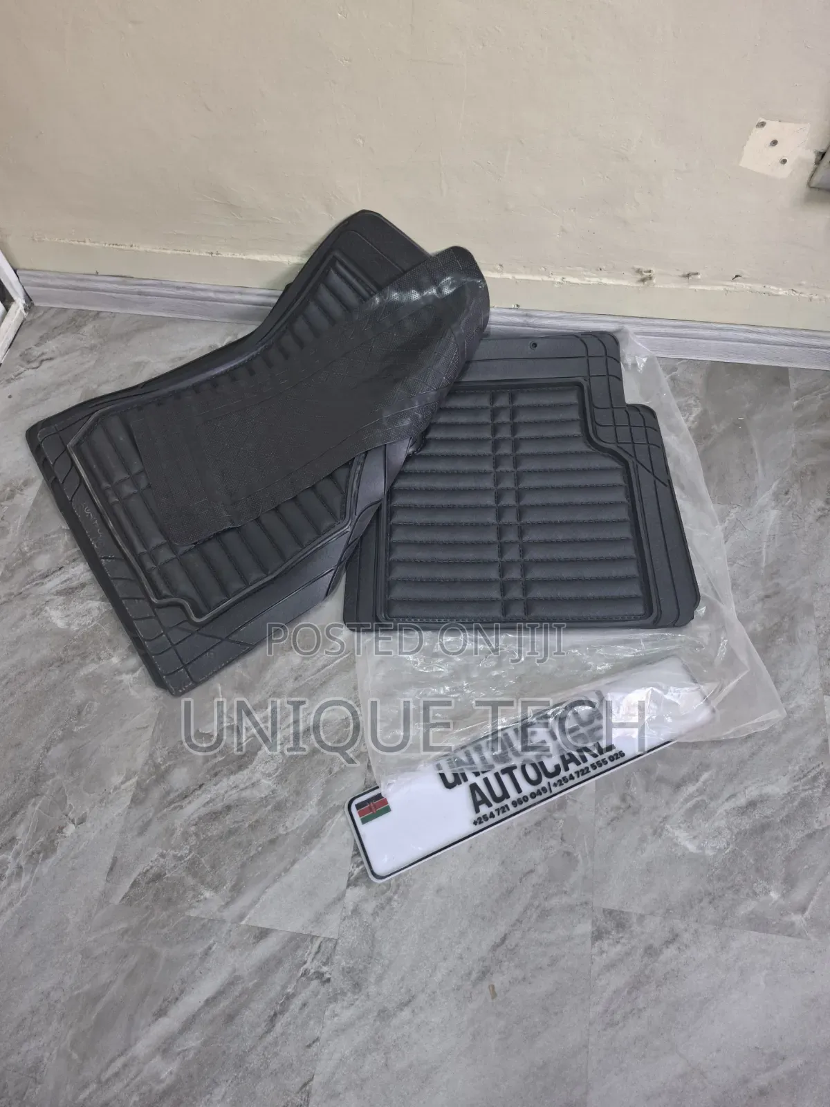5Pcs 3D Toyota Rubber Car Floor Mats