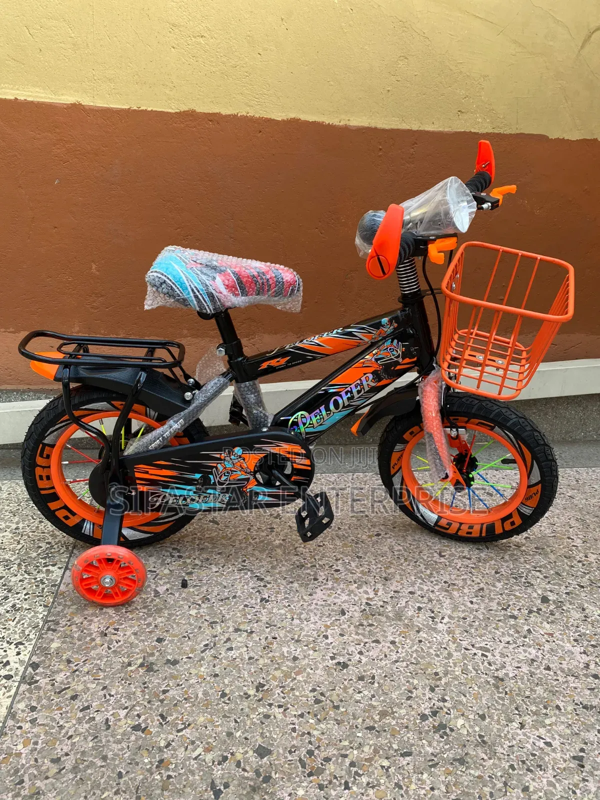 Kids Bicycle Size 12 Purple Brand New With Training Wheels