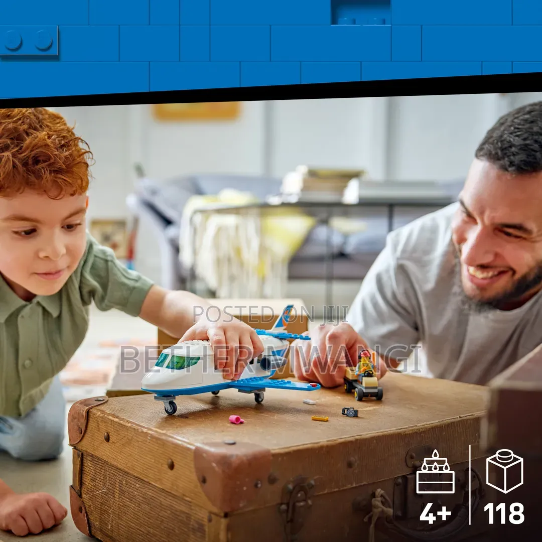 LEGO City Passenger Jet Building Set for Kids in Kenya