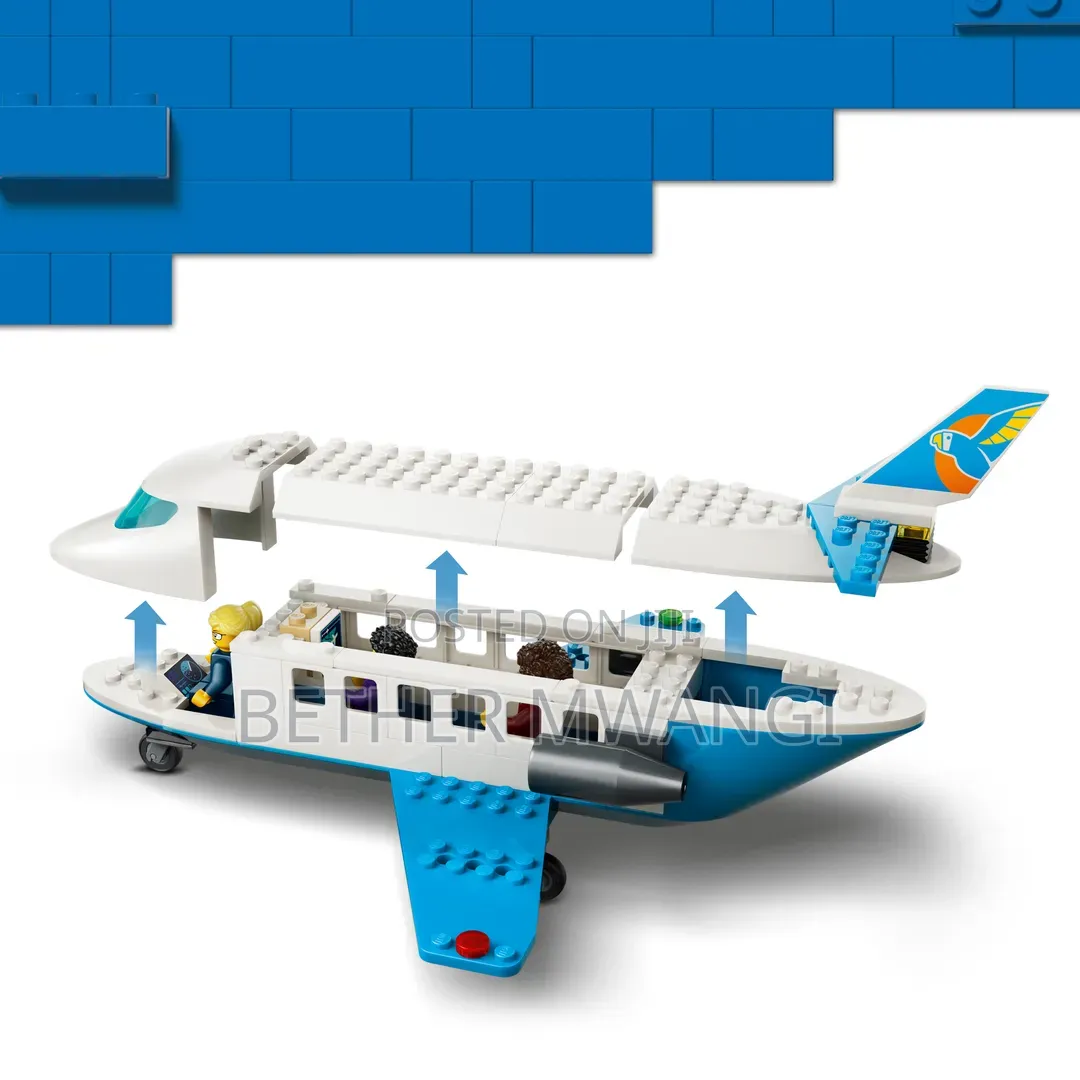 LEGO City Passenger Jet Building Set for Kids in Kenya