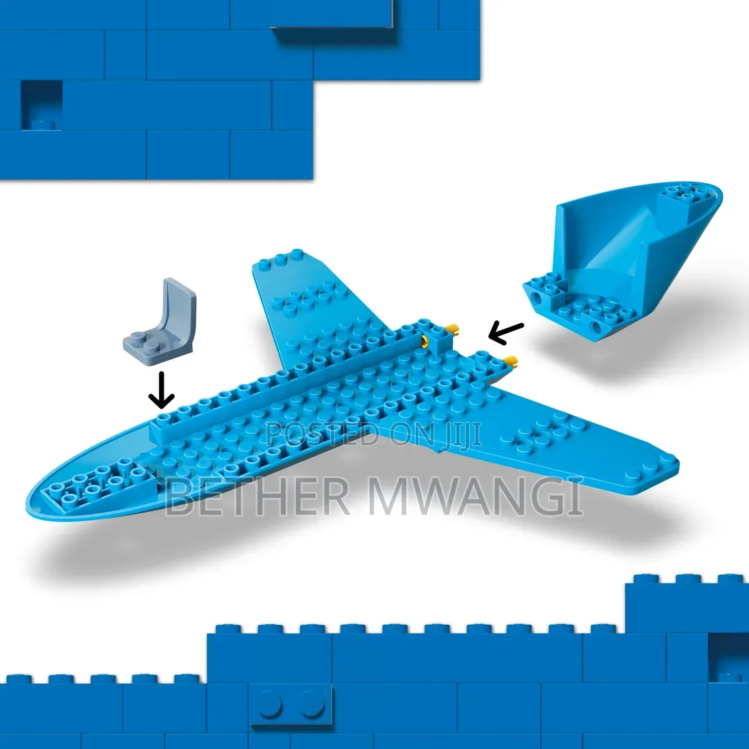 LEGO City Passenger Jet Building Set for Kids in Kenya