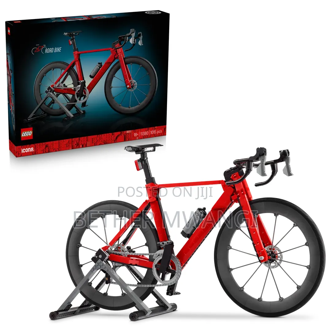 LEGO Icons Road Bike Building Set for Cycling Enthusiasts in Kenya