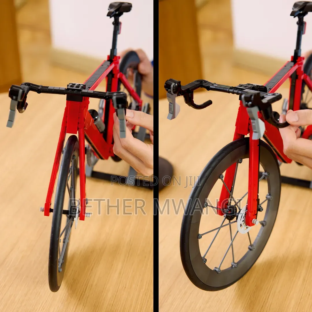 LEGO Icons Road Bike Building Set for Cycling Enthusiasts in Kenya