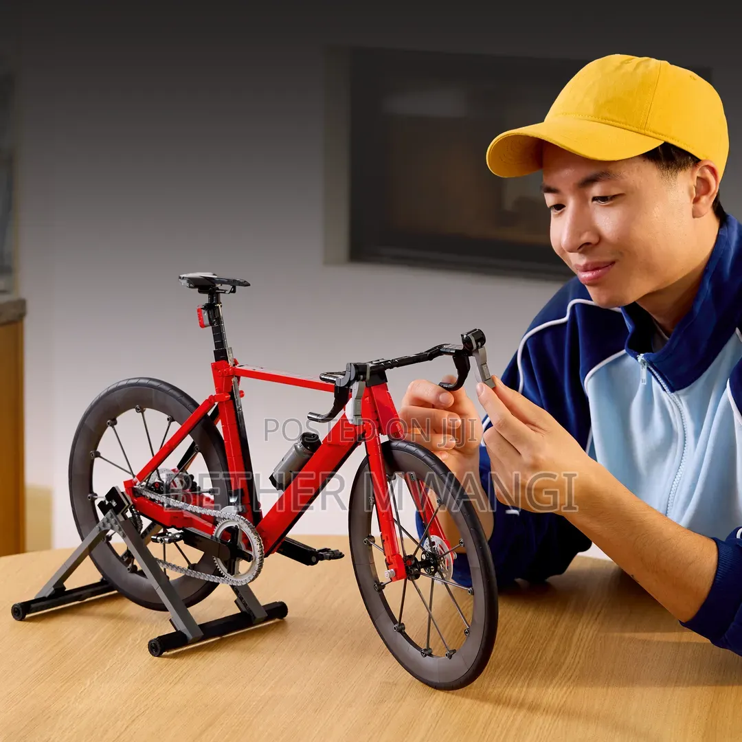 LEGO Icons Road Bike Building Set for Cycling Enthusiasts in Kenya