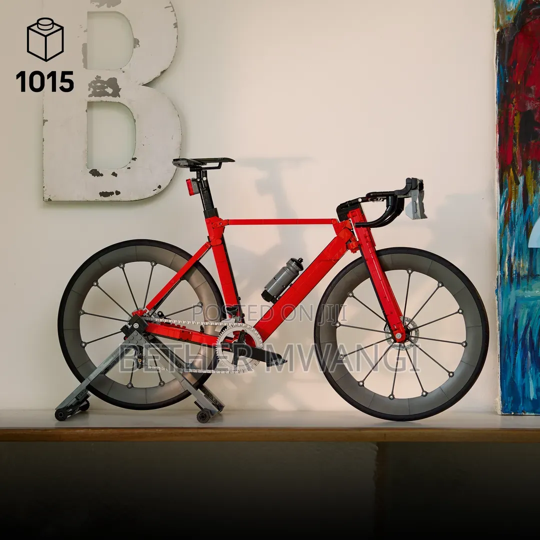 LEGO Icons Road Bike Building Set for Cycling Enthusiasts in Kenya