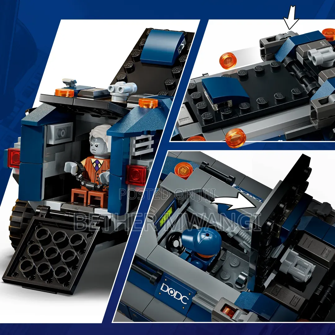 LEGO Marvel Spider-Man Prison Transport Chase in Kenya