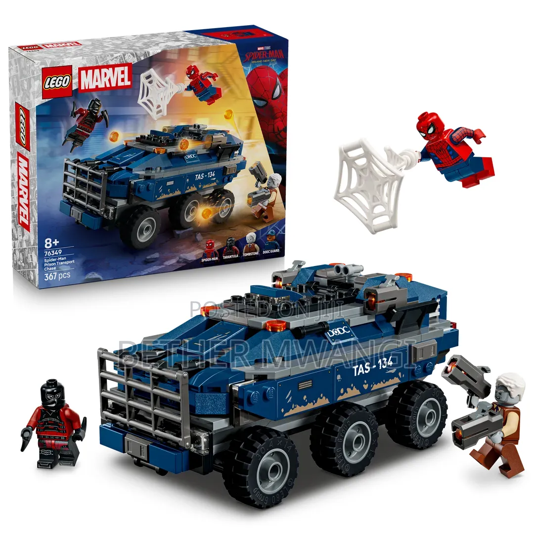 LEGO Marvel Spider-Man Prison Transport Chase in Kenya