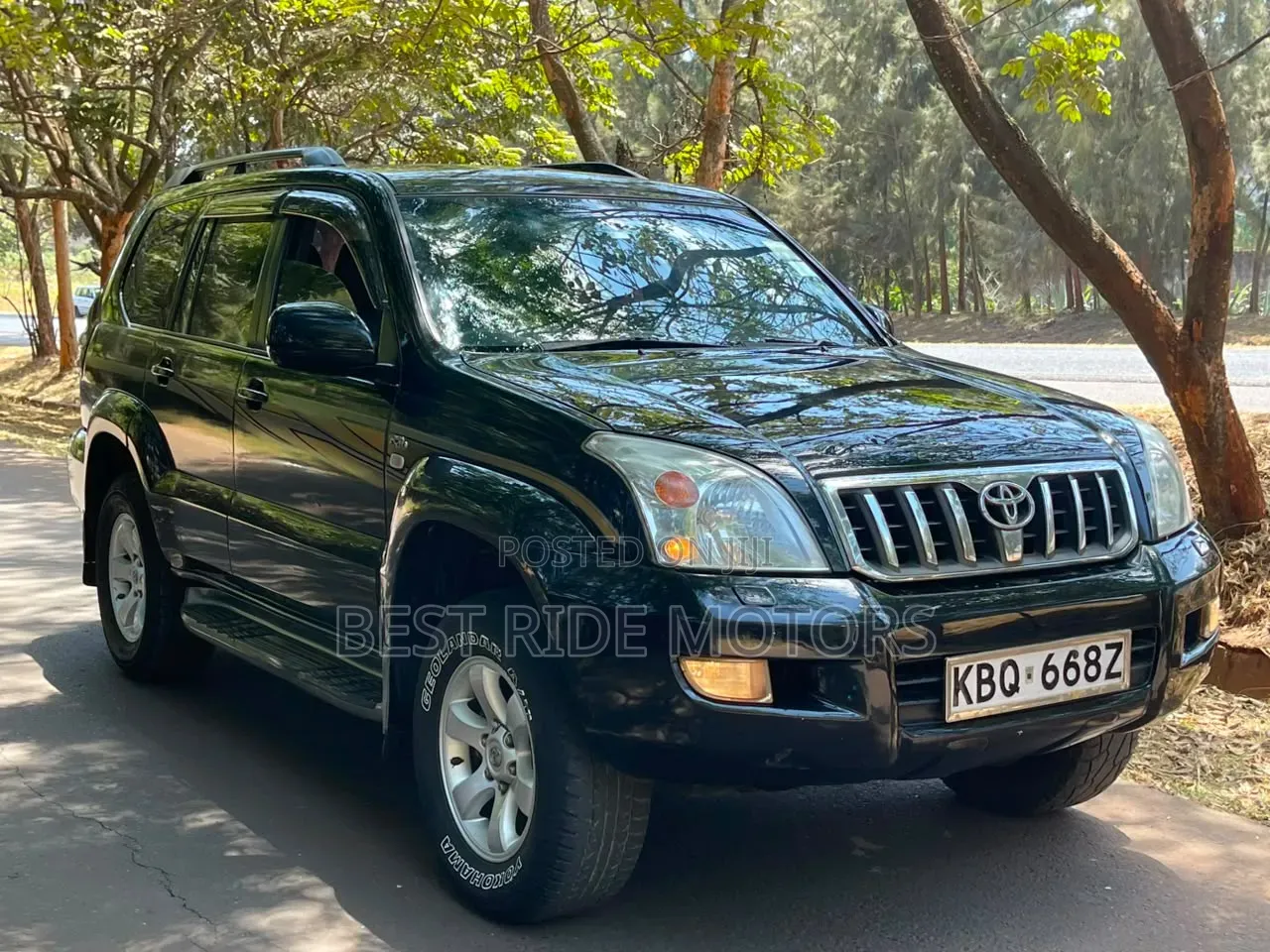 Toyota Land Cruiser Prado 3.0 D-4D 5dr 2005 Black