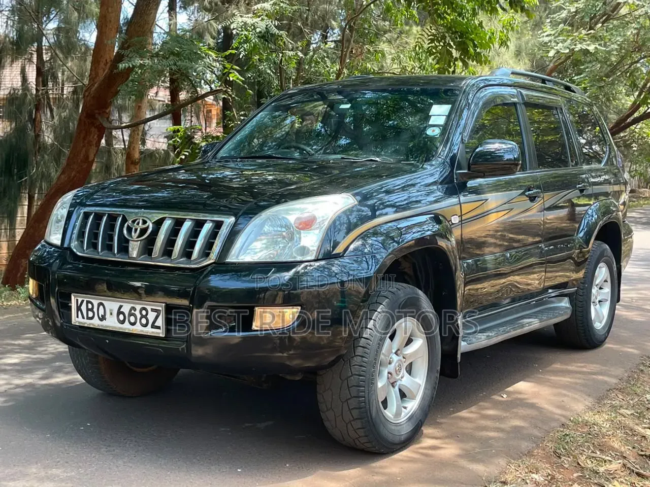 Toyota Land Cruiser Prado 3.0 D-4D 5dr 2005 Black