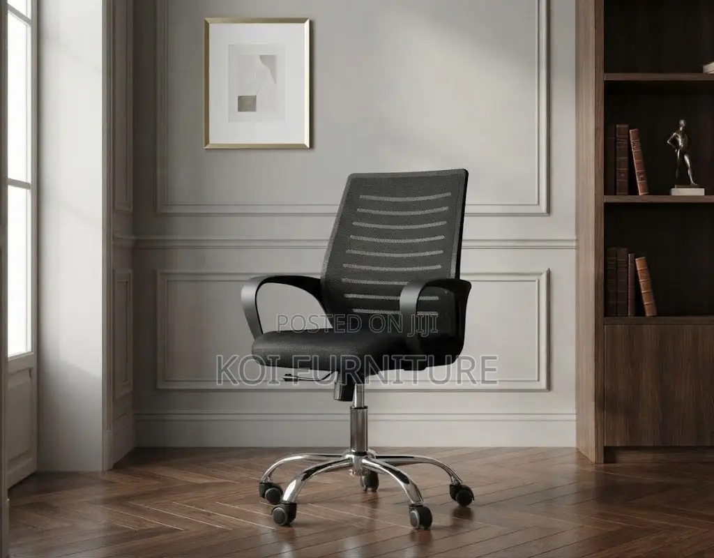 Office Chairs; Mid Backrest Swivel Strong Mesh Office Seat