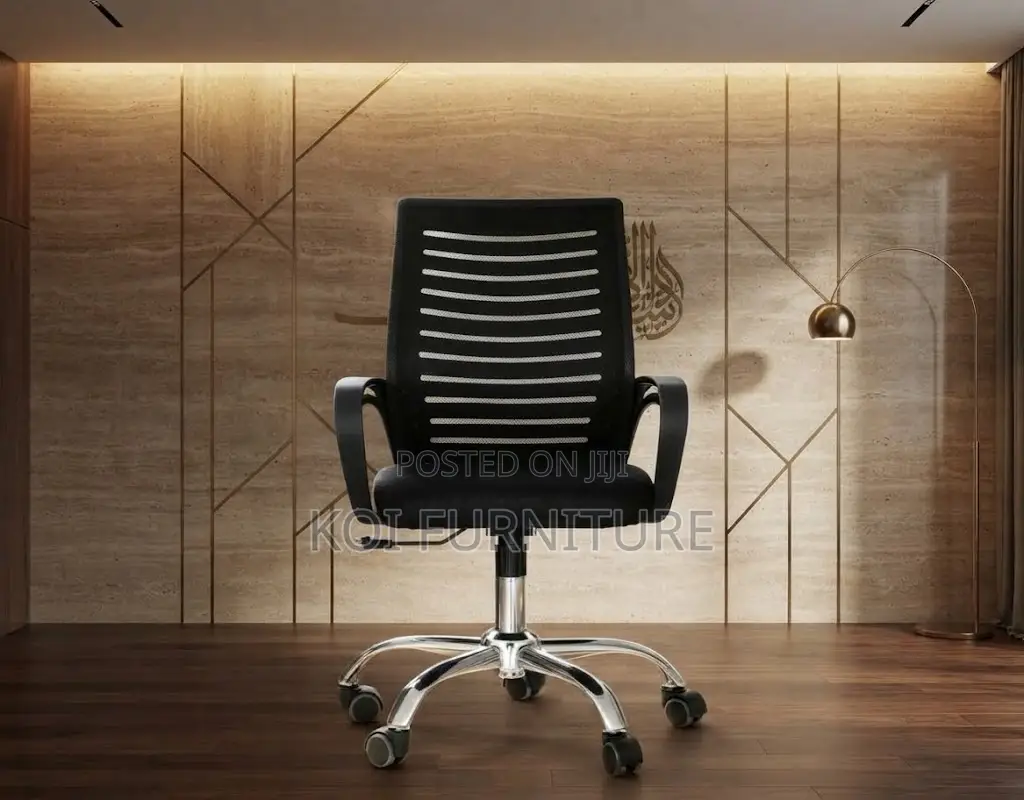 Office Chairs; Mid Backrest Swivel Strong Mesh Office Seat