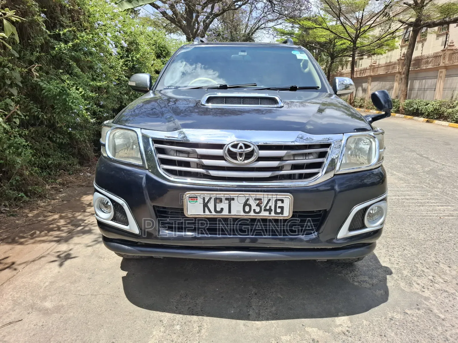 Toyota Hilux 3.0 D-4D 4x4 2012 Black